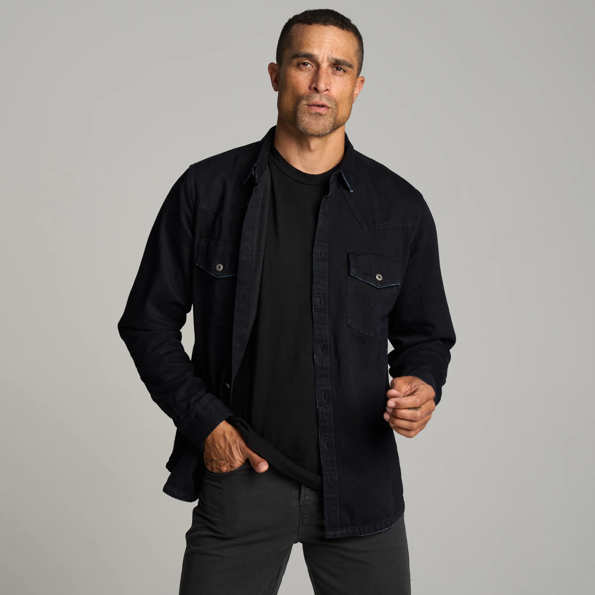 1955 Abilene Denim Shirt - Image 10