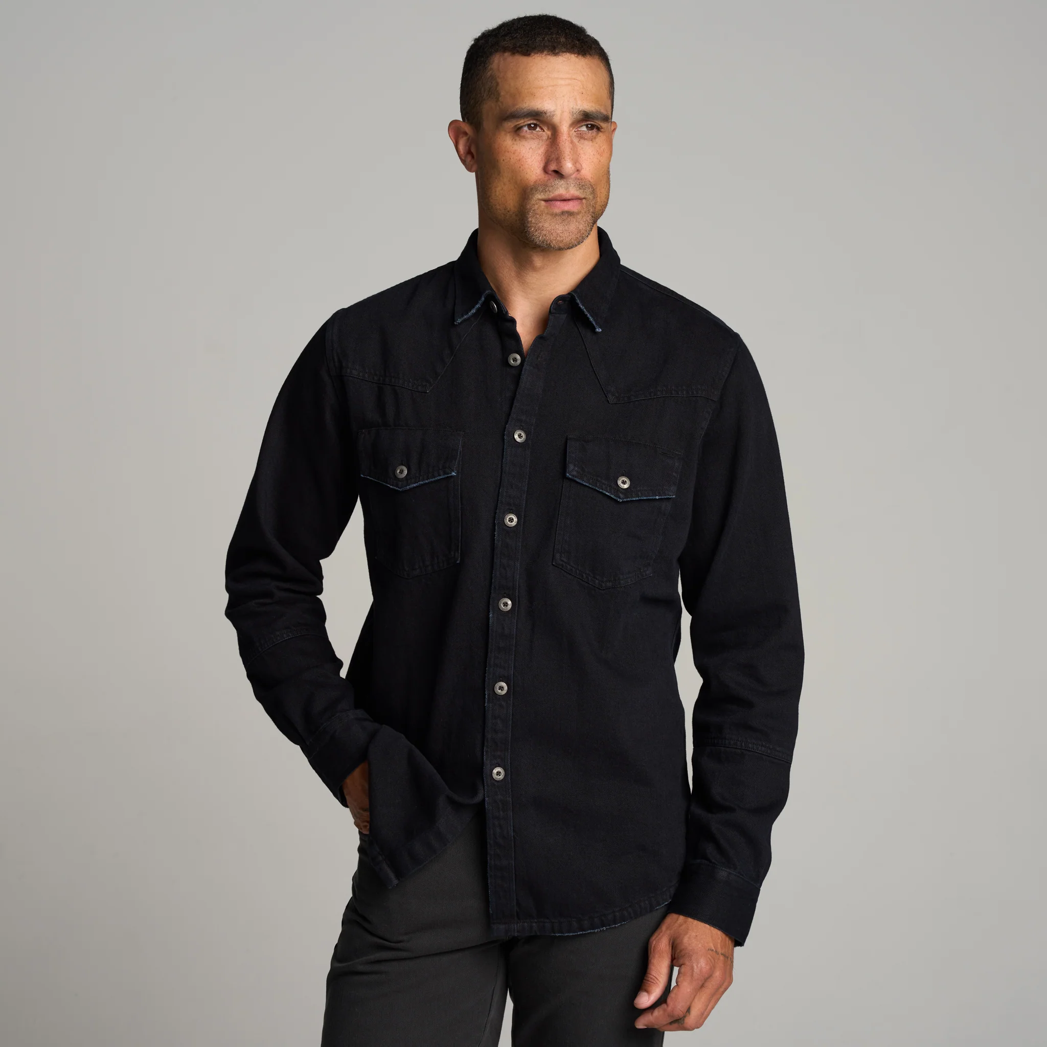 1955 Abilene Denim Shirt - Image 8
