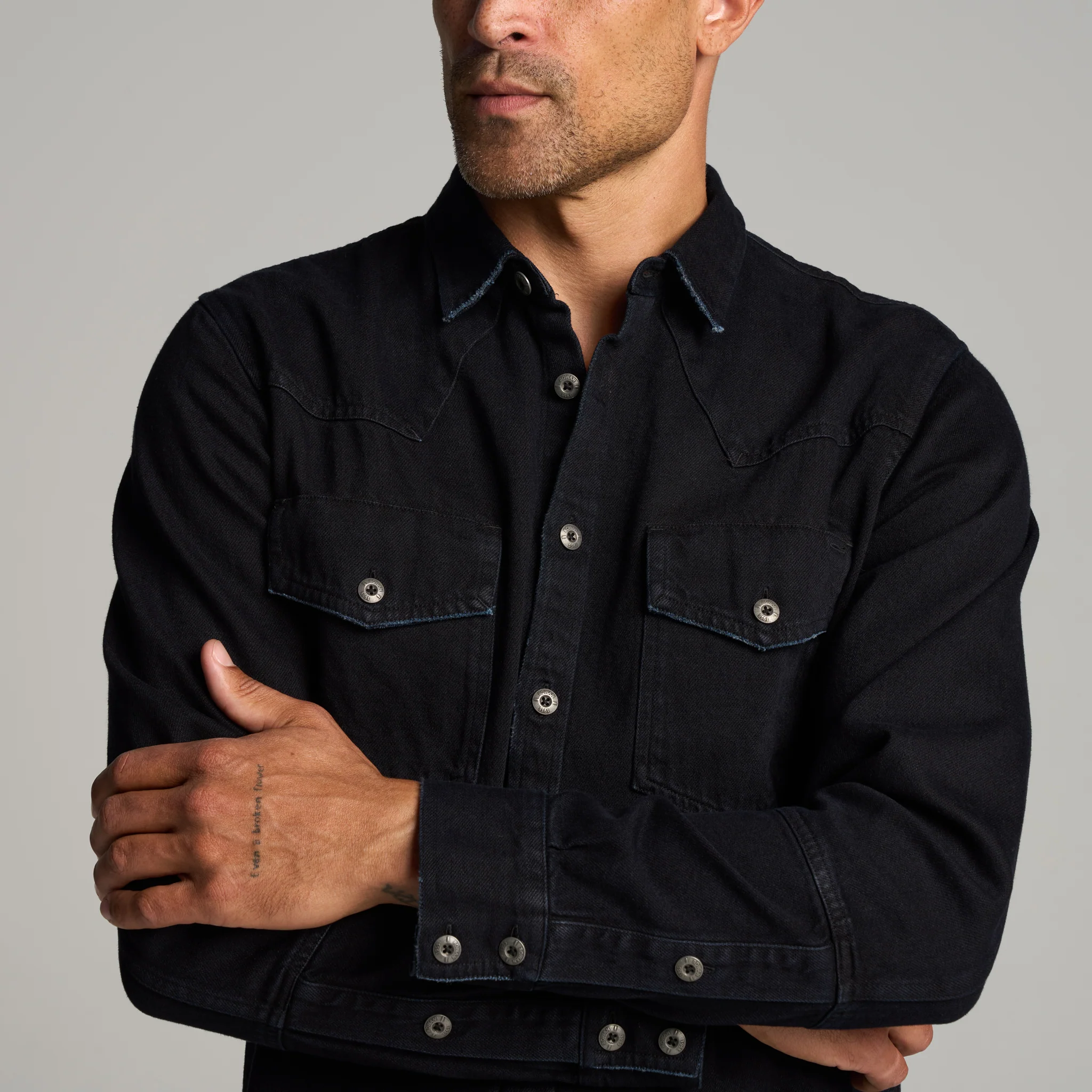 1955 Abilene Denim Shirt - Image 9