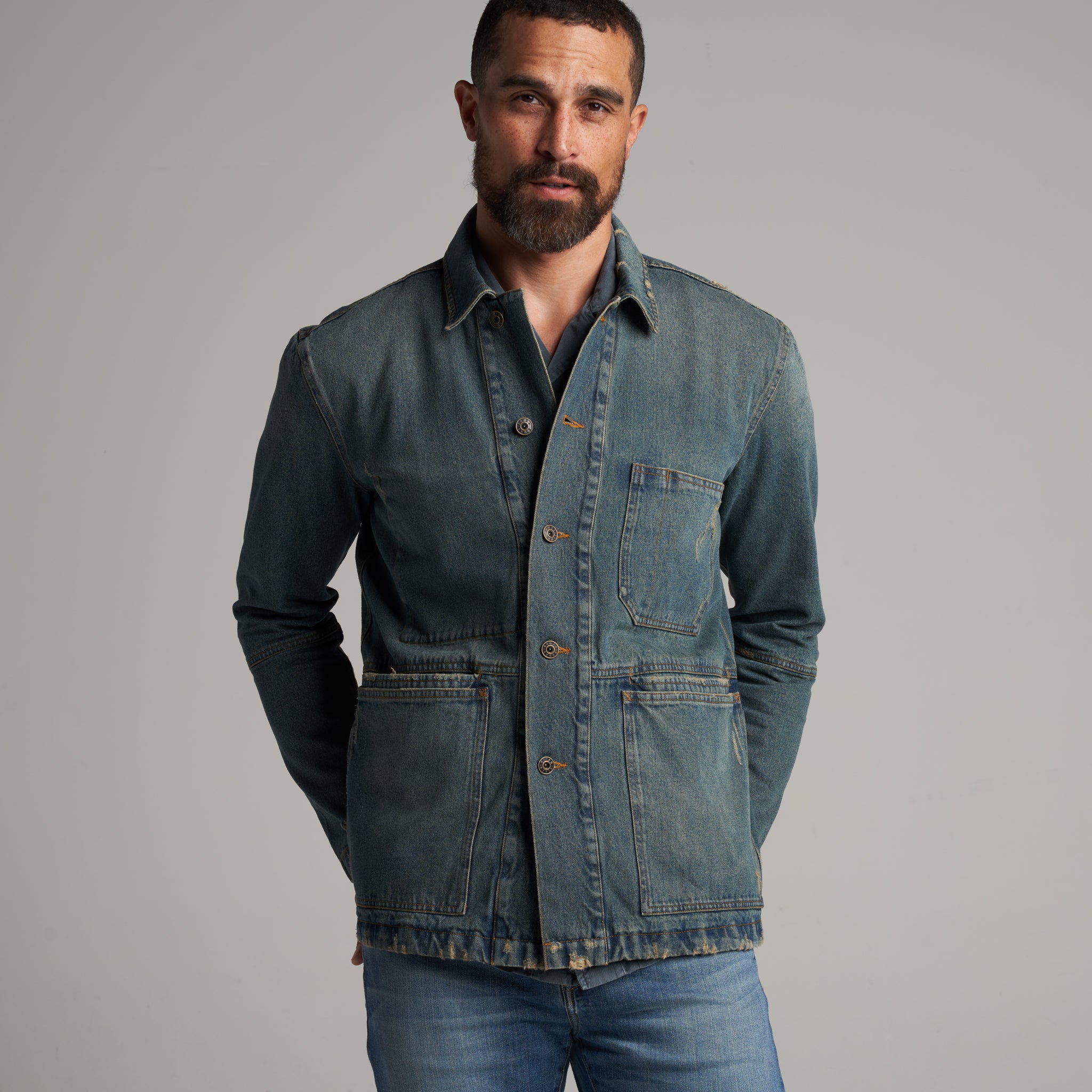 1955 Duncan Denim Chore Jacket - Image 2