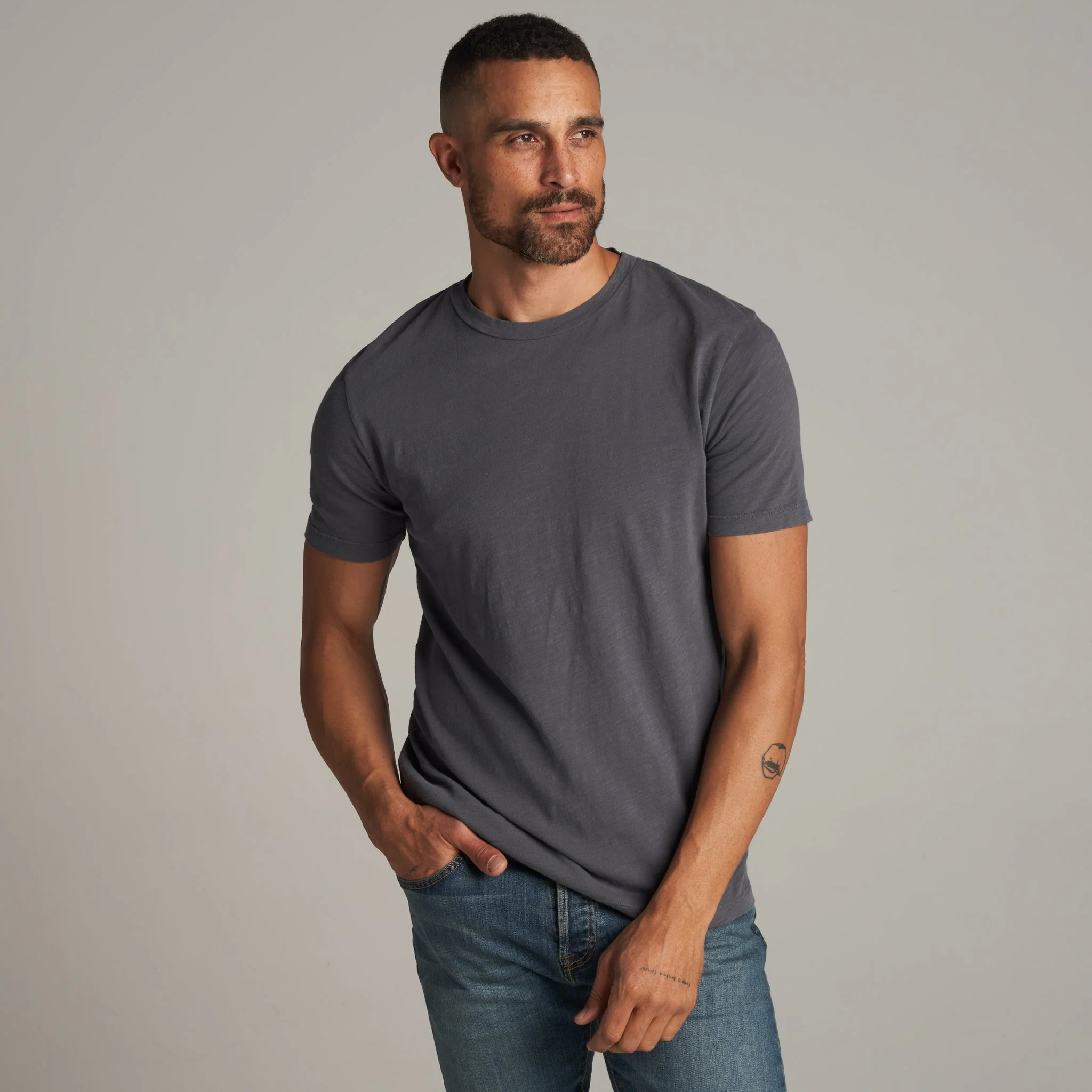 Asher Standard Slub Tee - Image 14