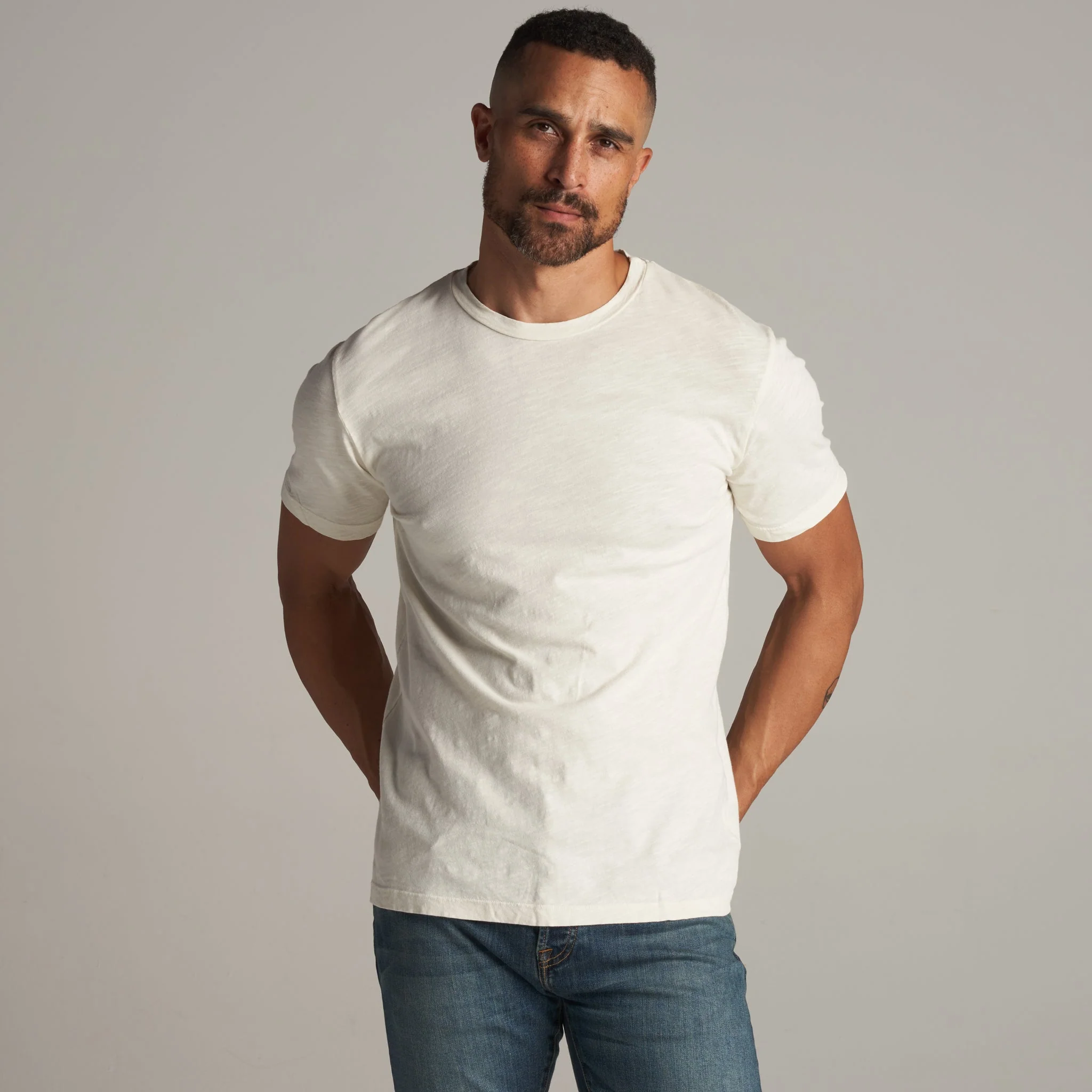 Asher Standard Slub Tee - Image 7