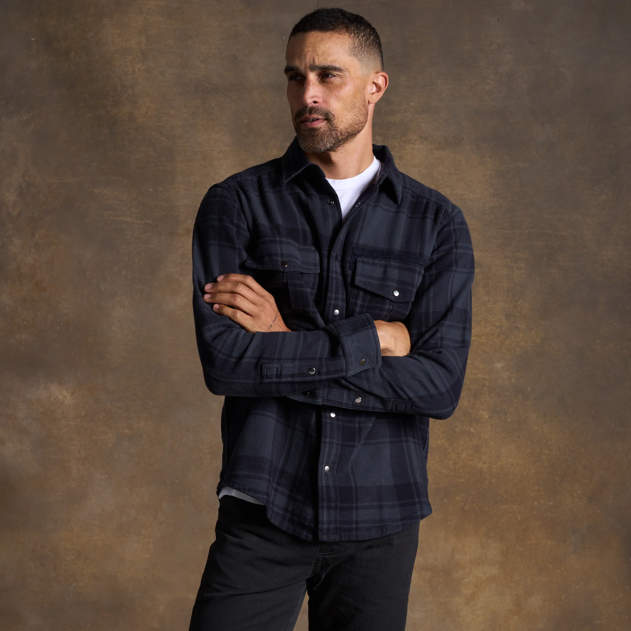 Axel Flannel Shirt Jacket - Image 4