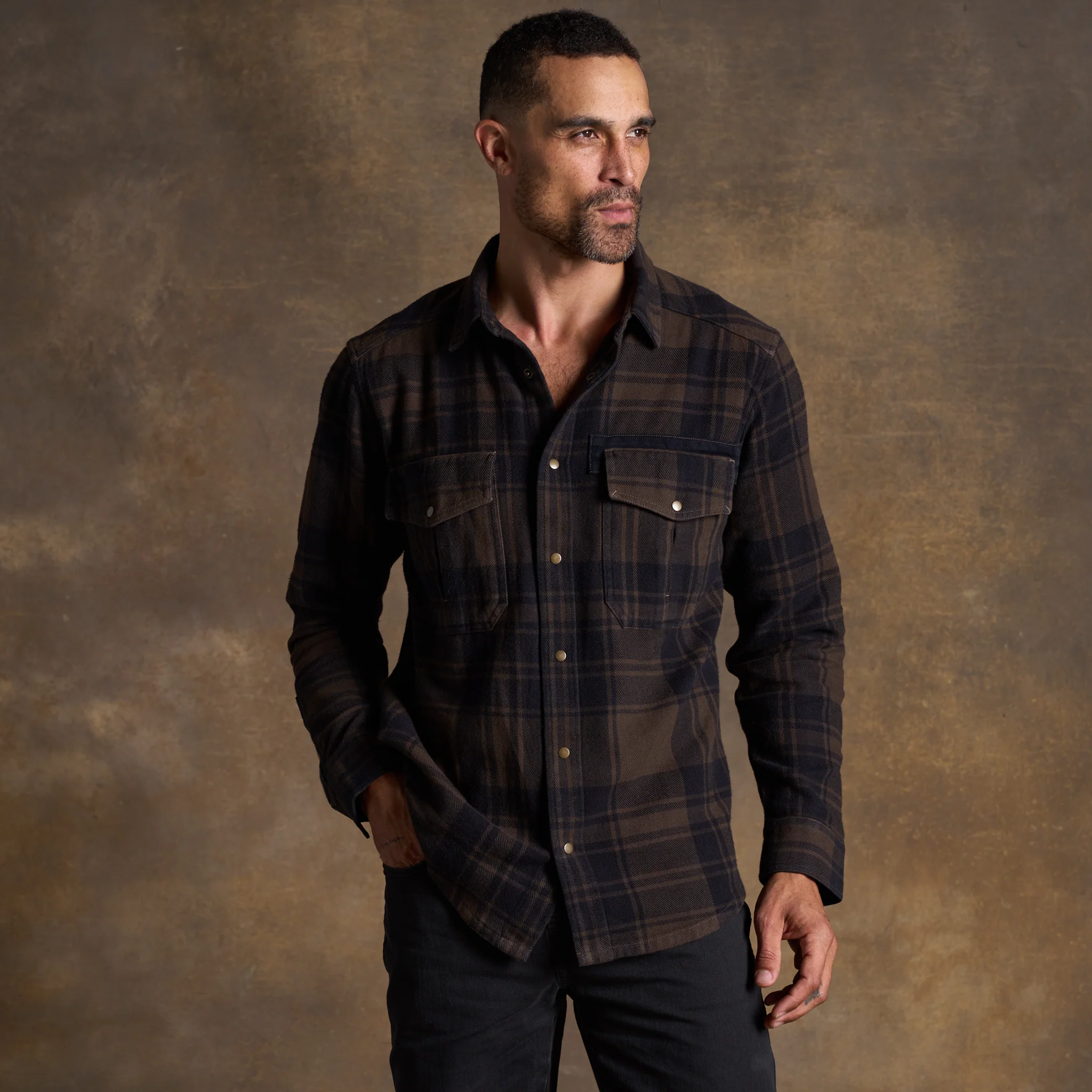 Axel Flannel Shirt Jacket - Image 5