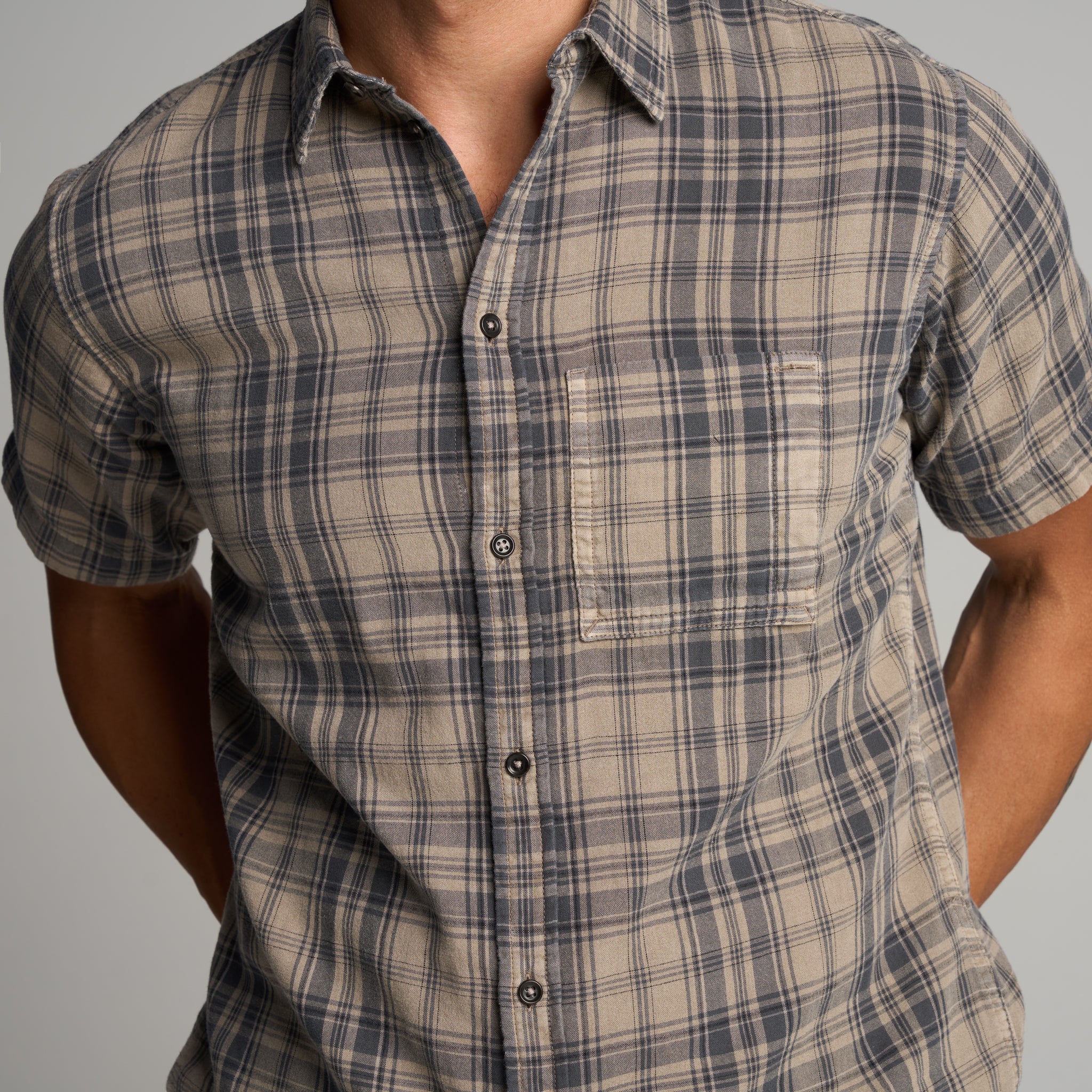 Bray Short Sleeve Plaid Shirt - Image 15