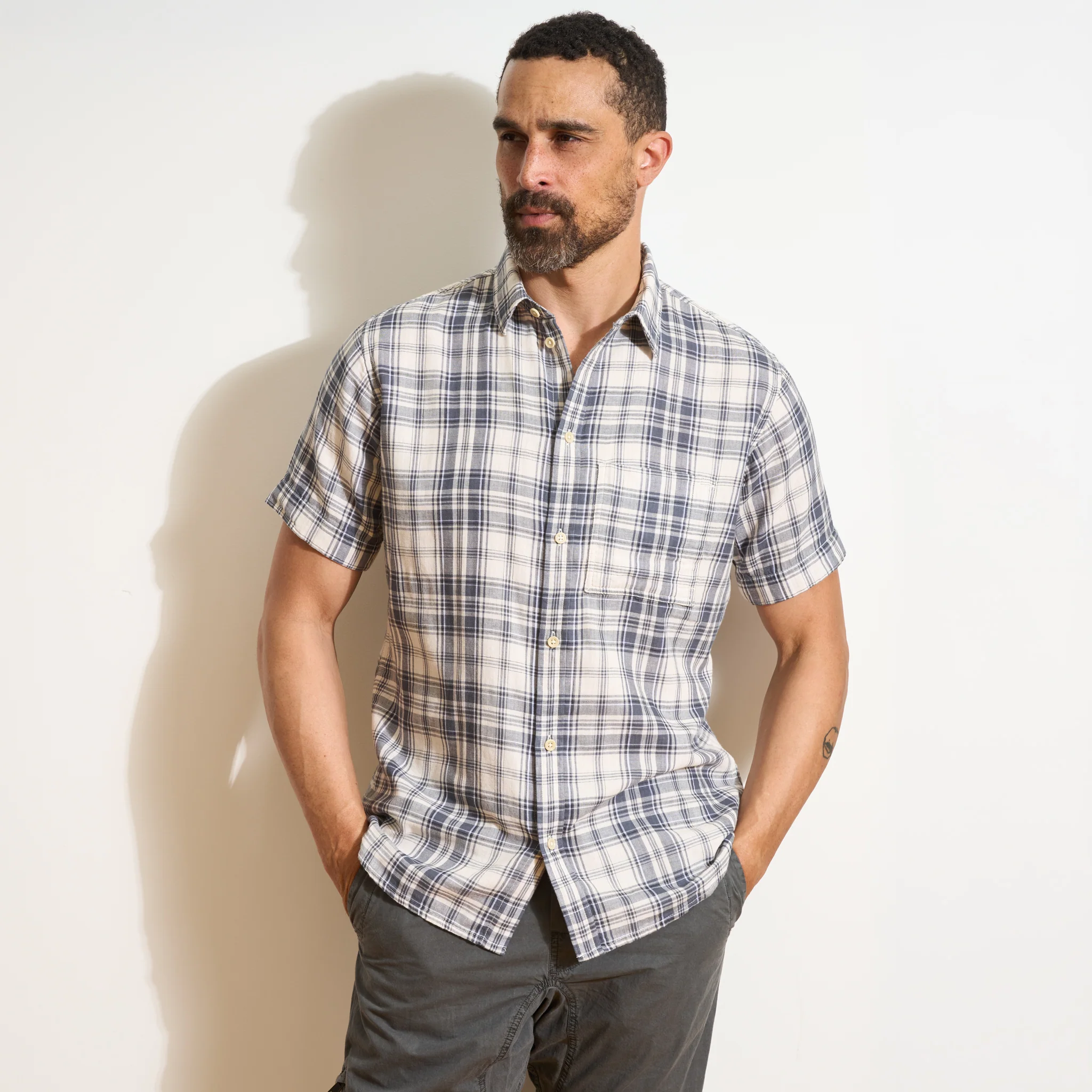 Bray Short Sleeve Plaid Shirt - Image 17