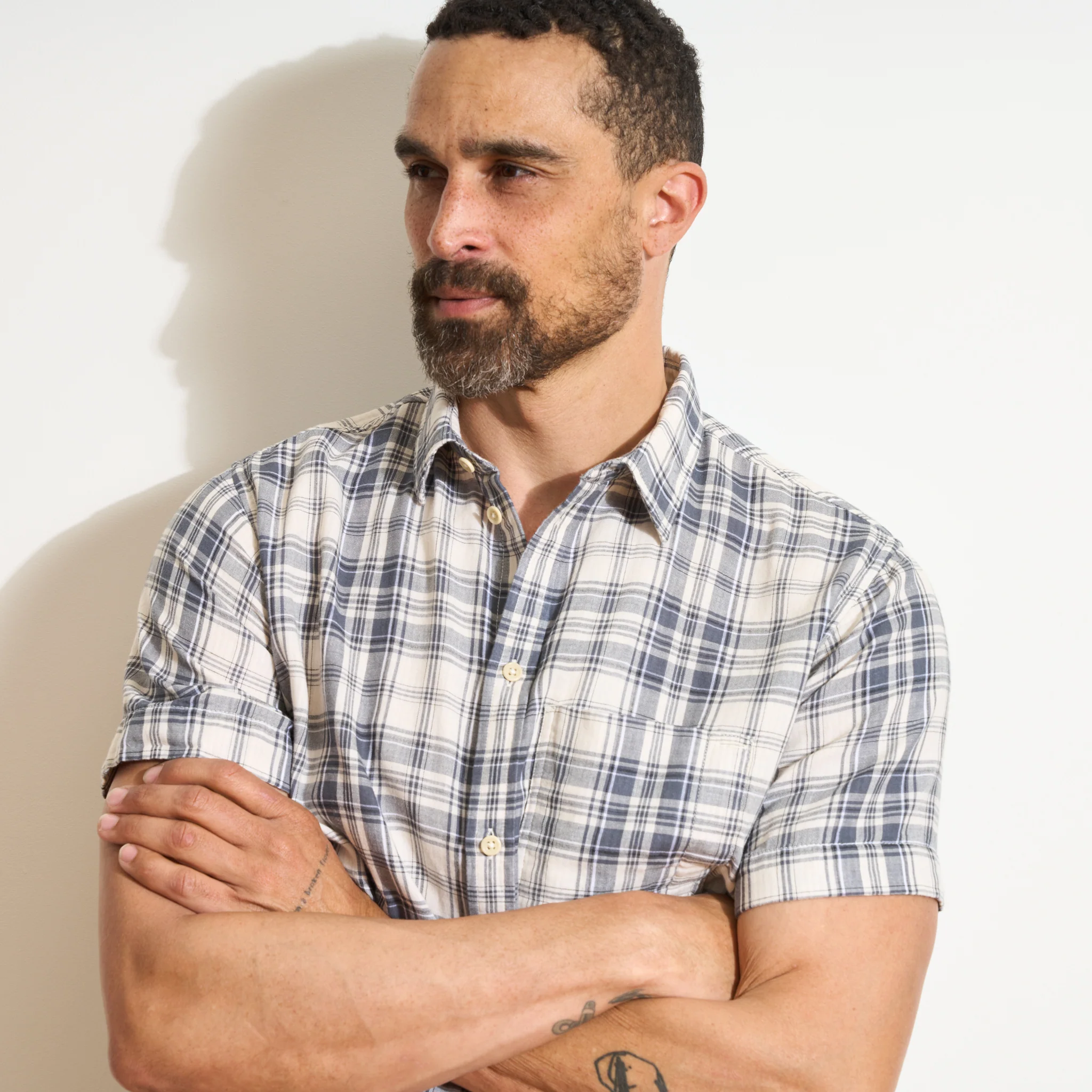 Bray Short Sleeve Plaid Shirt - Image 19