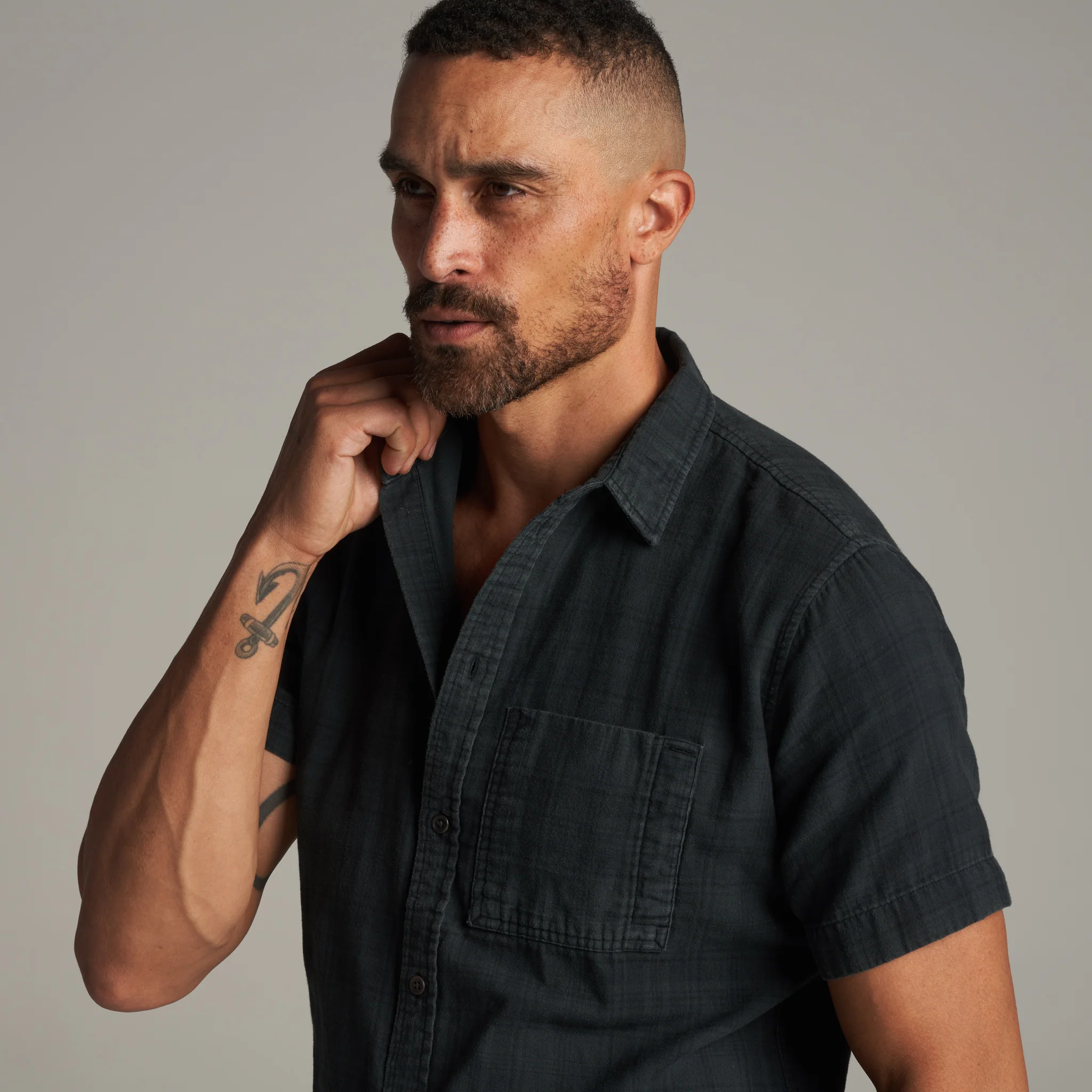 Bray Short Sleeve Plaid Shirt - Image 3