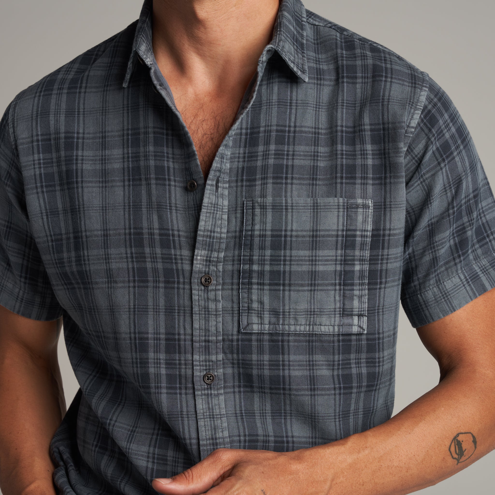 Bray Short Sleeve Plaid Shirt - Image 5