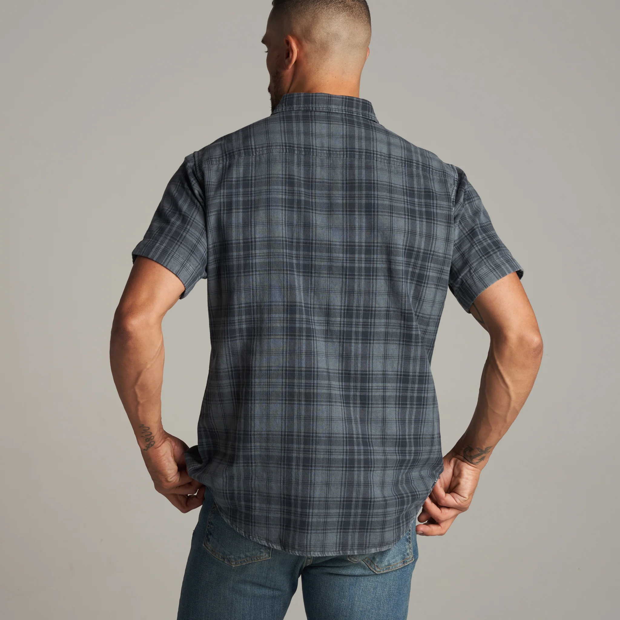 Bray Short Sleeve Plaid Shirt - Image 6