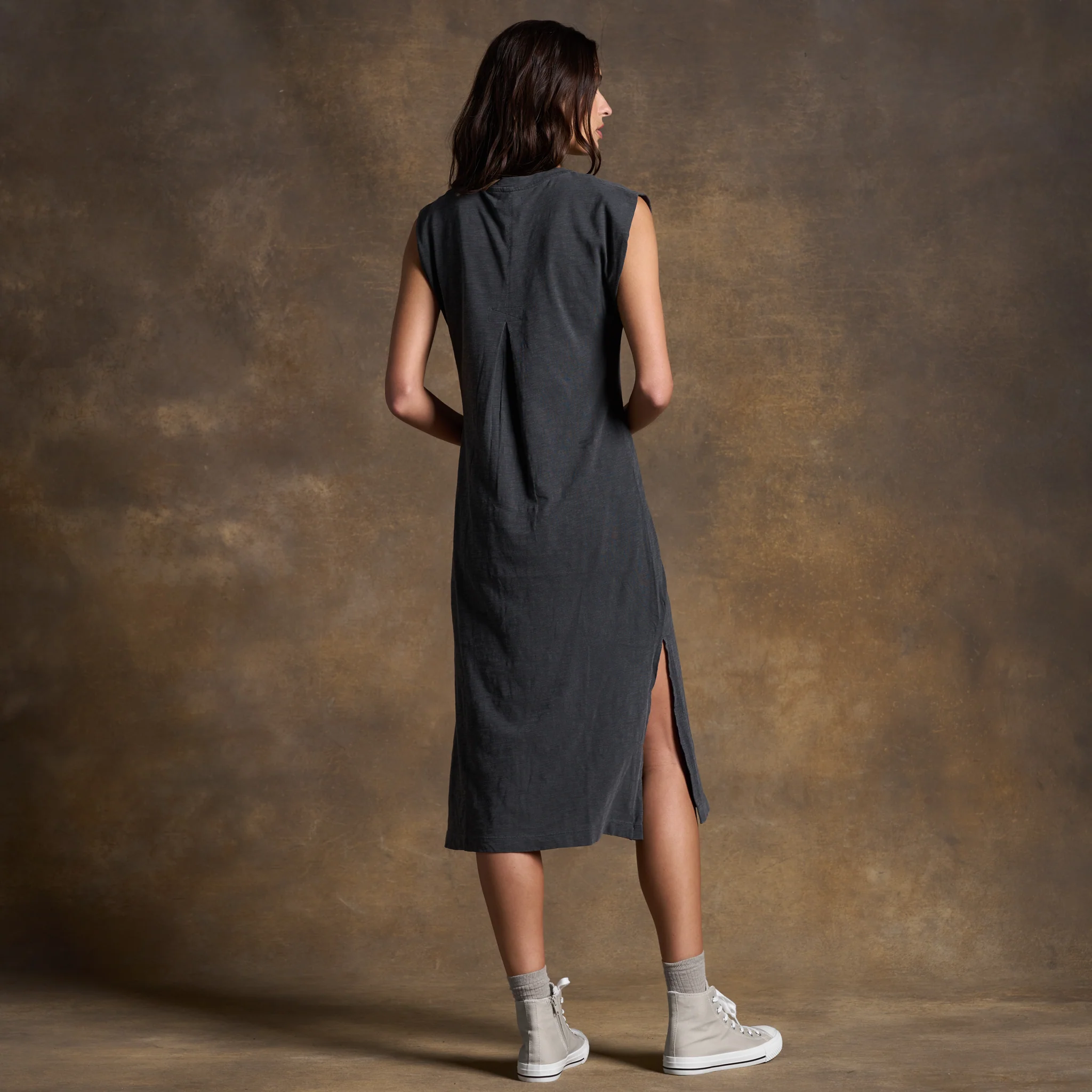 Georgia Slub Muscle Tank Dress - Image 13