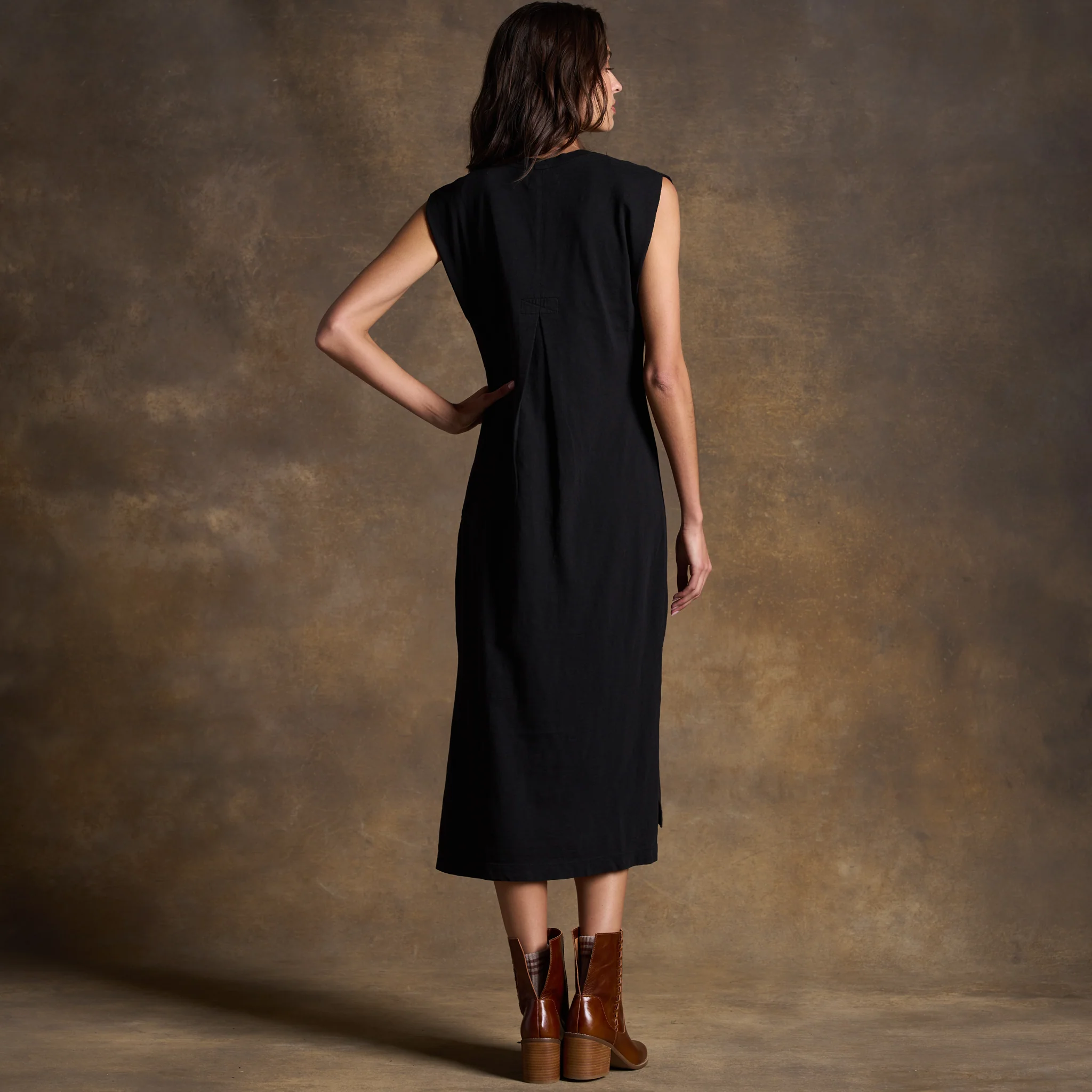 Georgia Slub Muscle Tank Dress - Image 8
