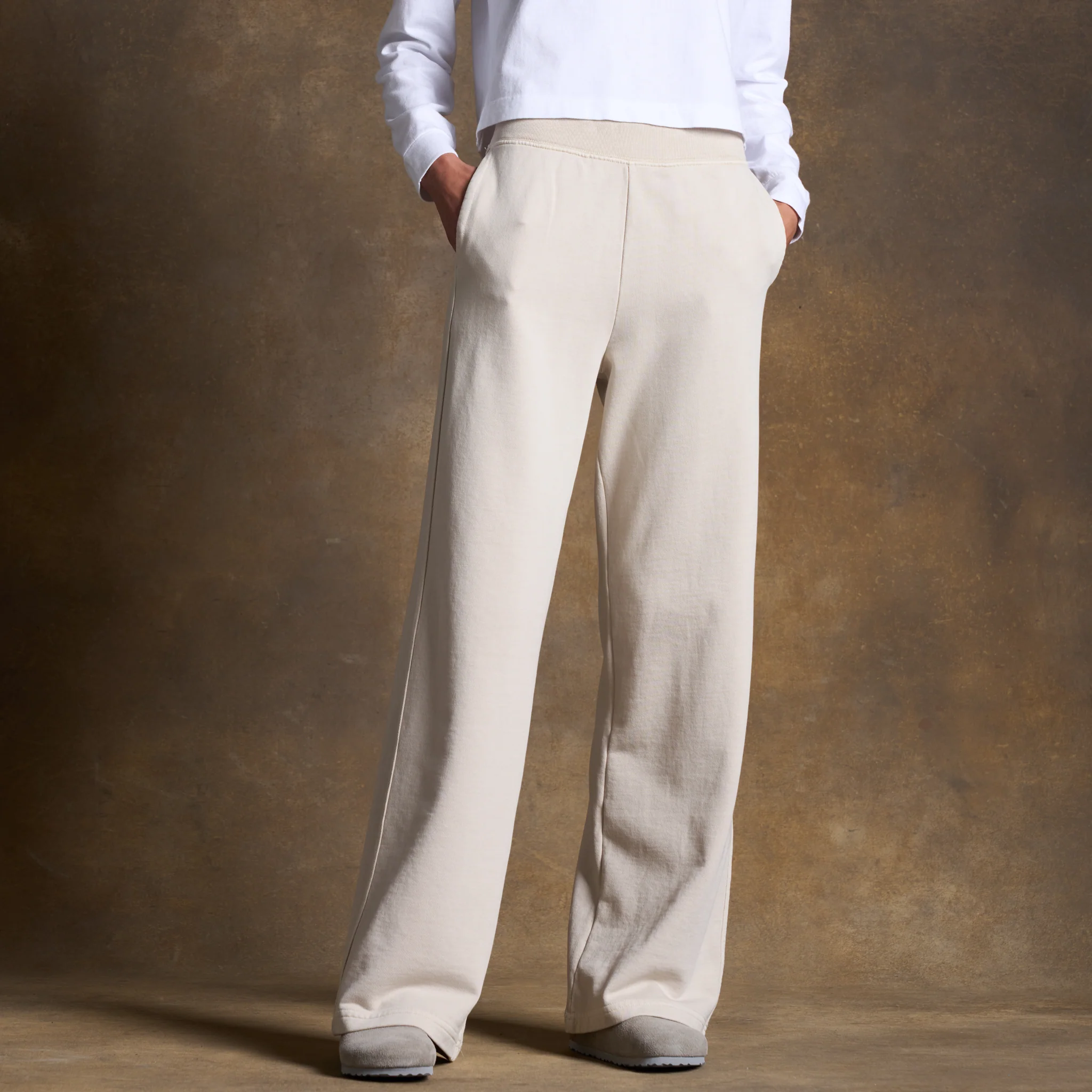 Jenny Wide-Leg Terry Sweatpant - Image 3