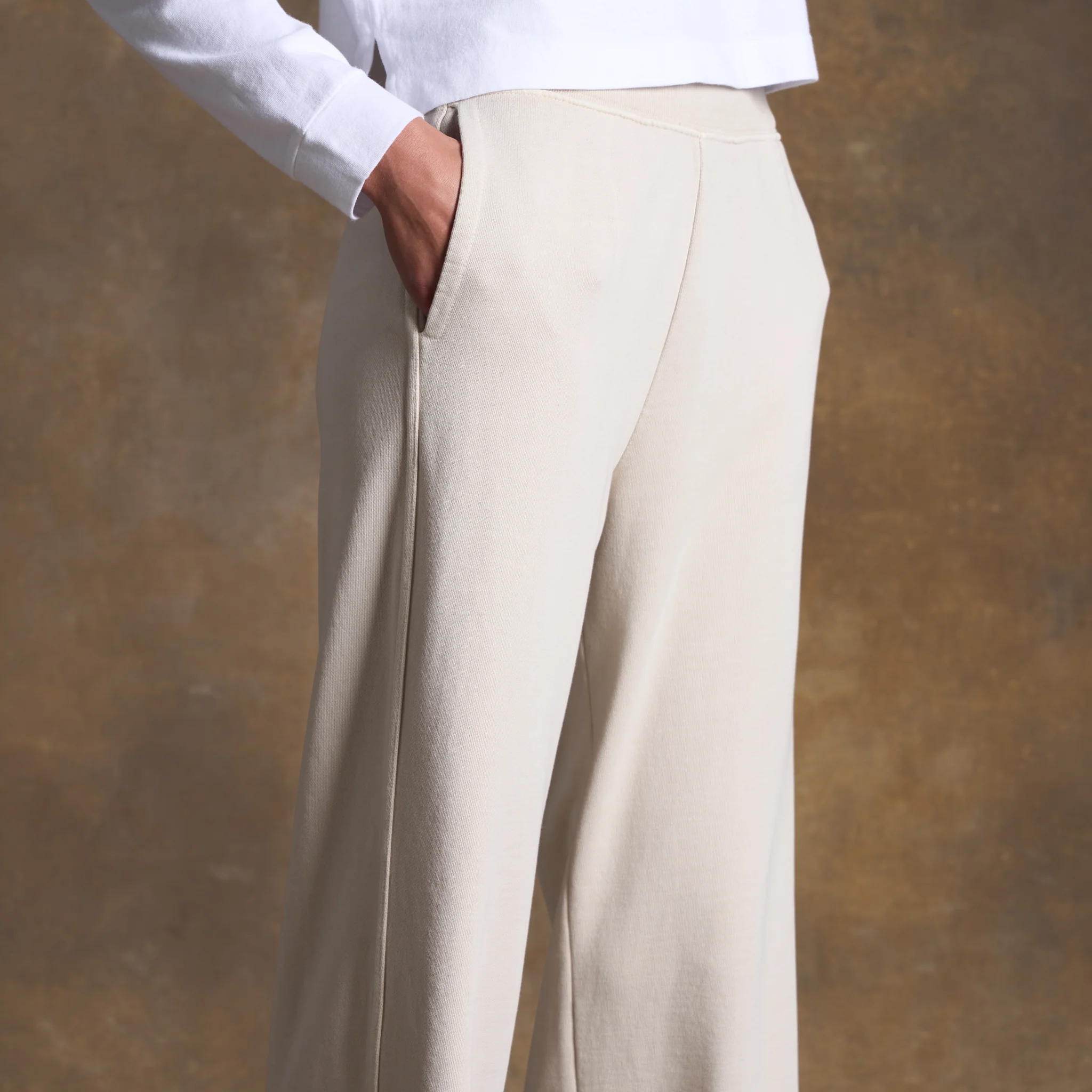Jenny Wide-Leg Terry Sweatpant - Image 4