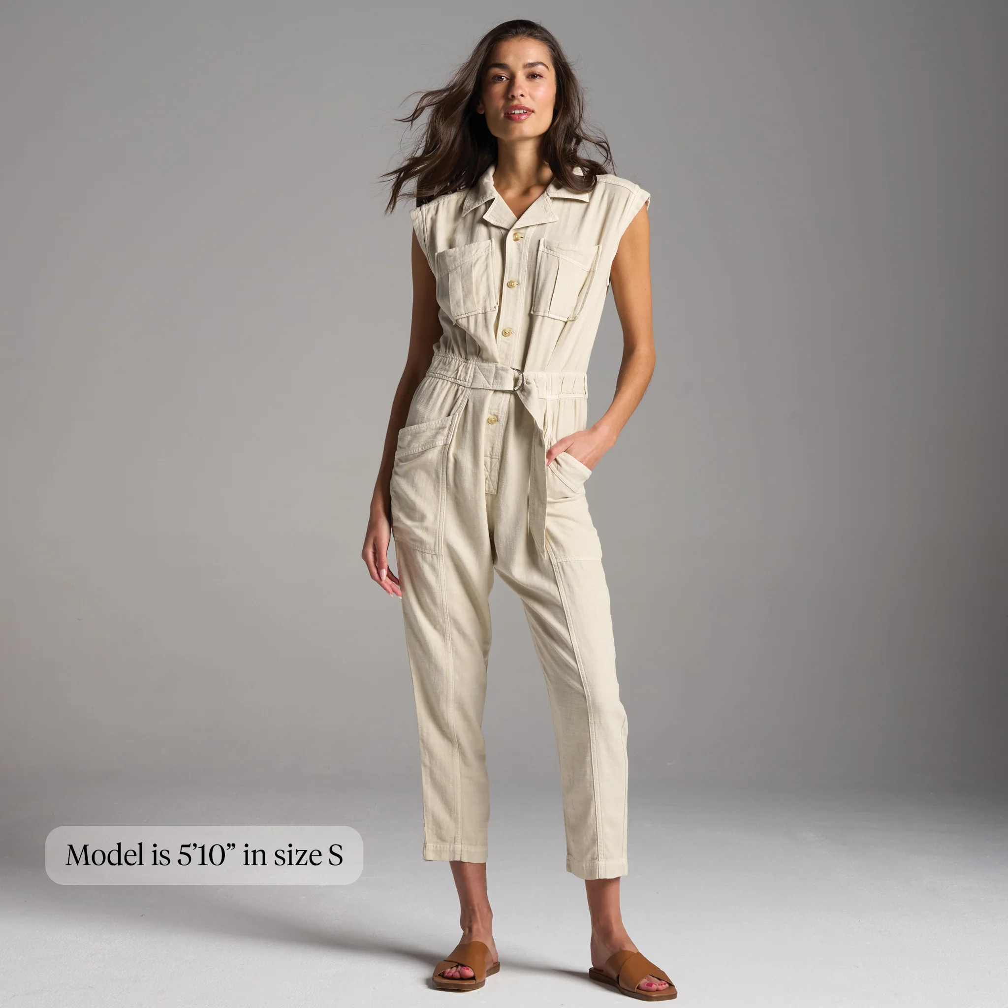 Lincoln Muscle Tank Jumpsuit - Image 4