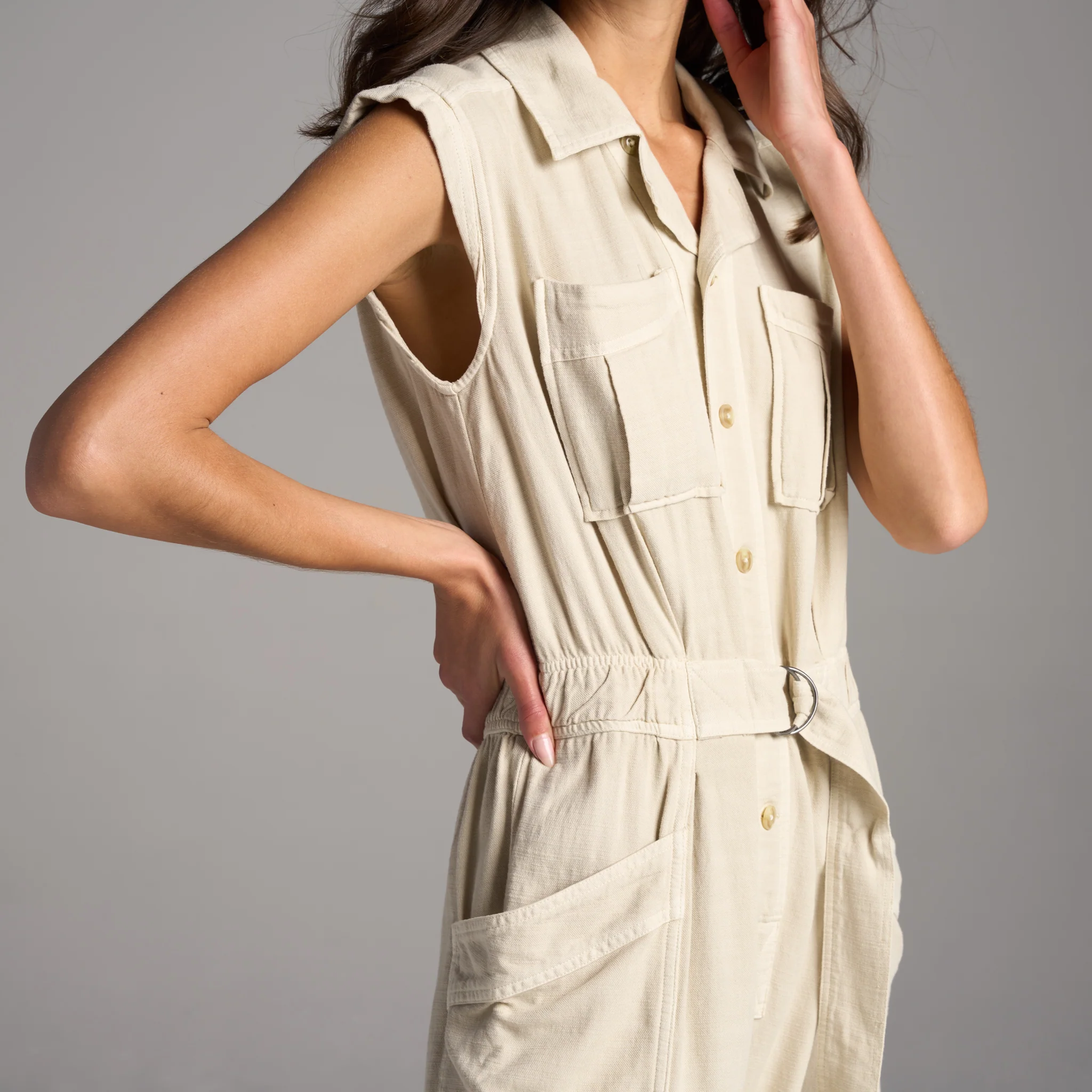 Lincoln Muscle Tank Jumpsuit - Image 5