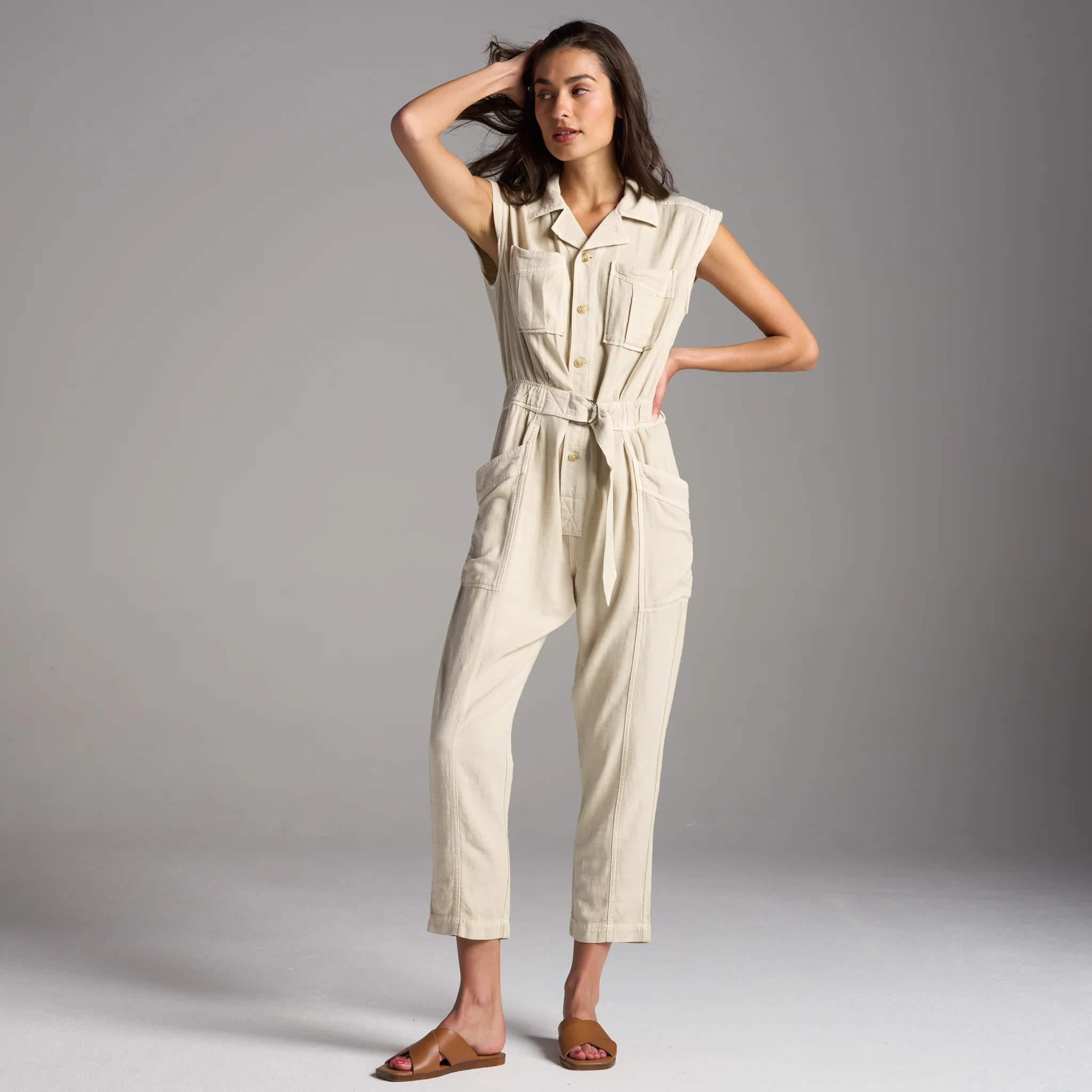 Lincoln Muscle Tank Jumpsuit - Image 6