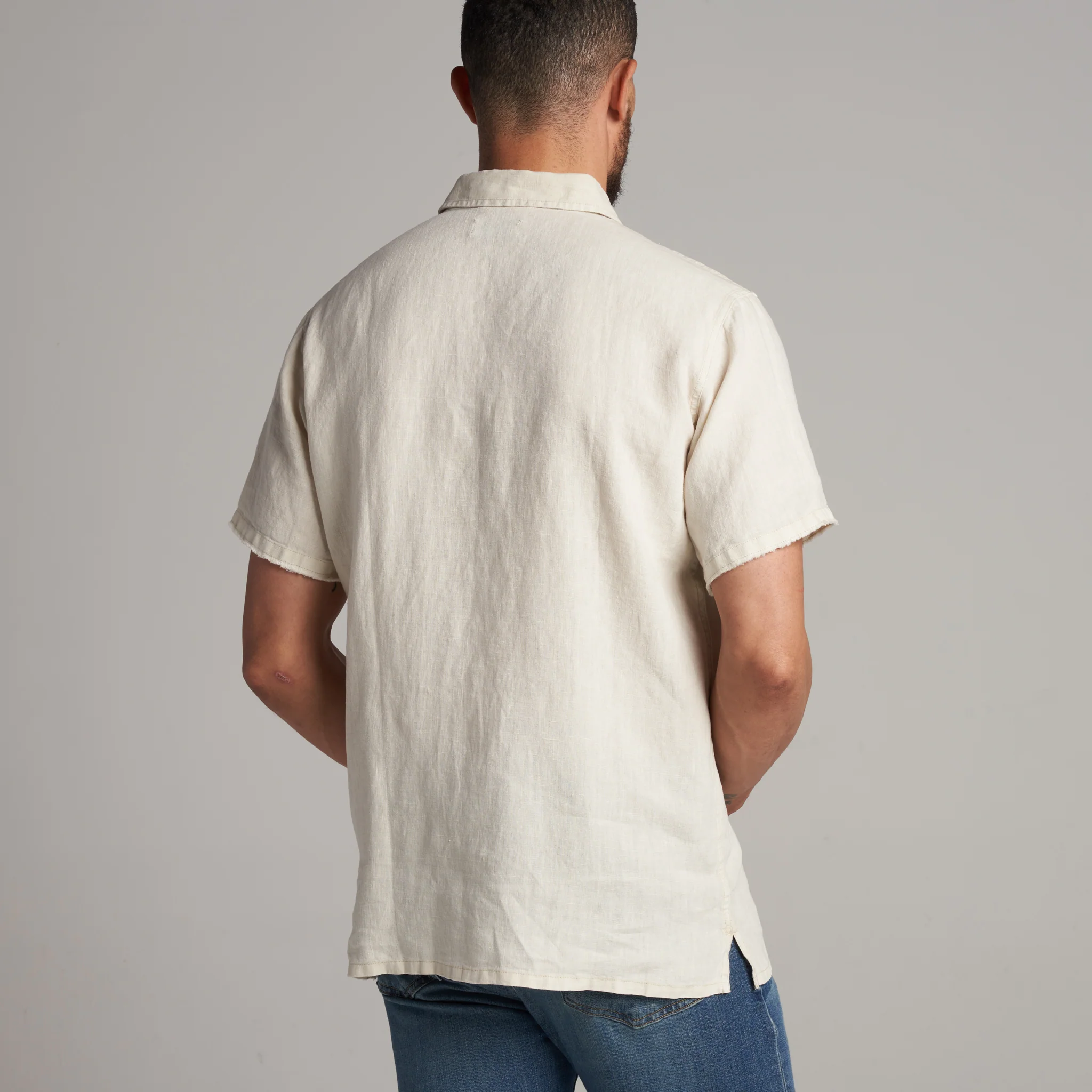 Lyons Short Sleeve Linen Shirt - Image 11