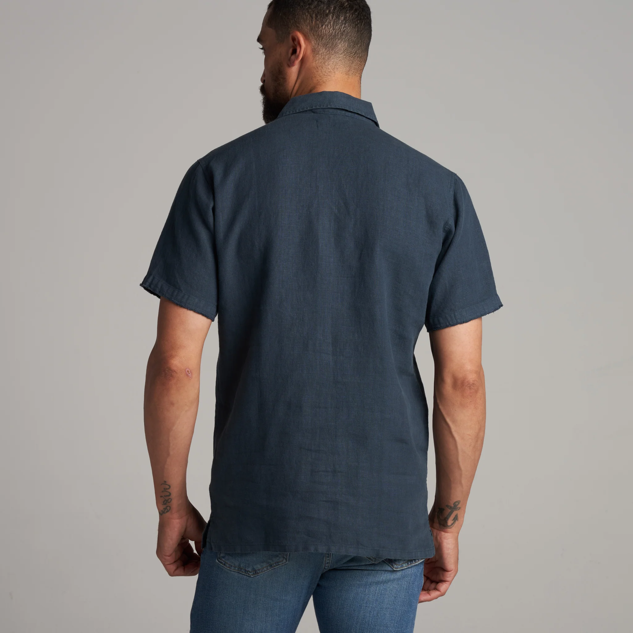 Lyons Short Sleeve Linen Shirt - Image 15