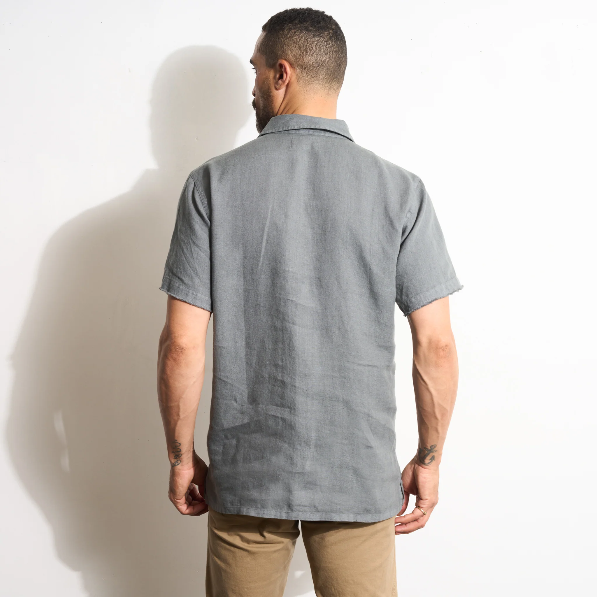 Lyons Short Sleeve Linen Shirt - Image 19
