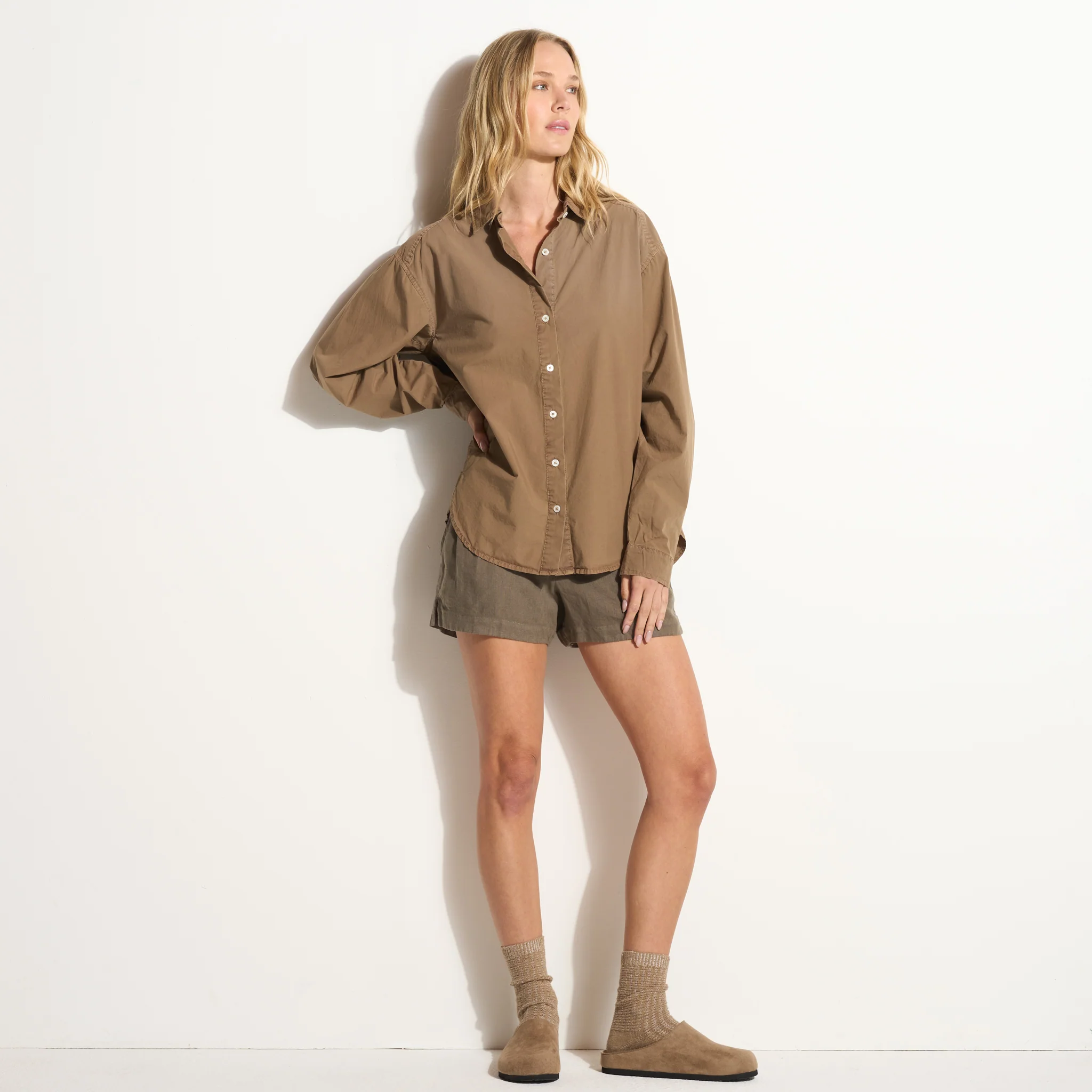 Ophelia Poplin Boyfriend Shirt - Image 2