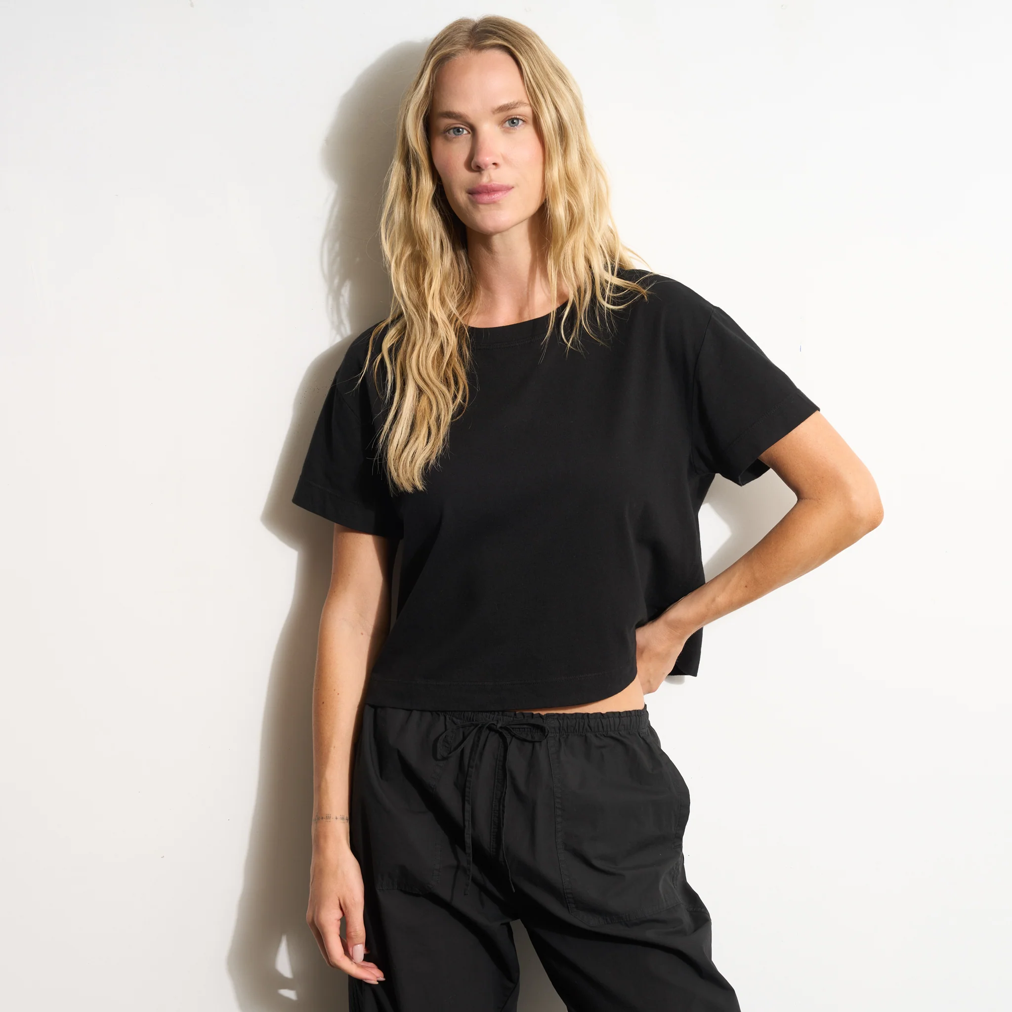 Reagan Short Sleeve Boyfriend Tee - Image 6