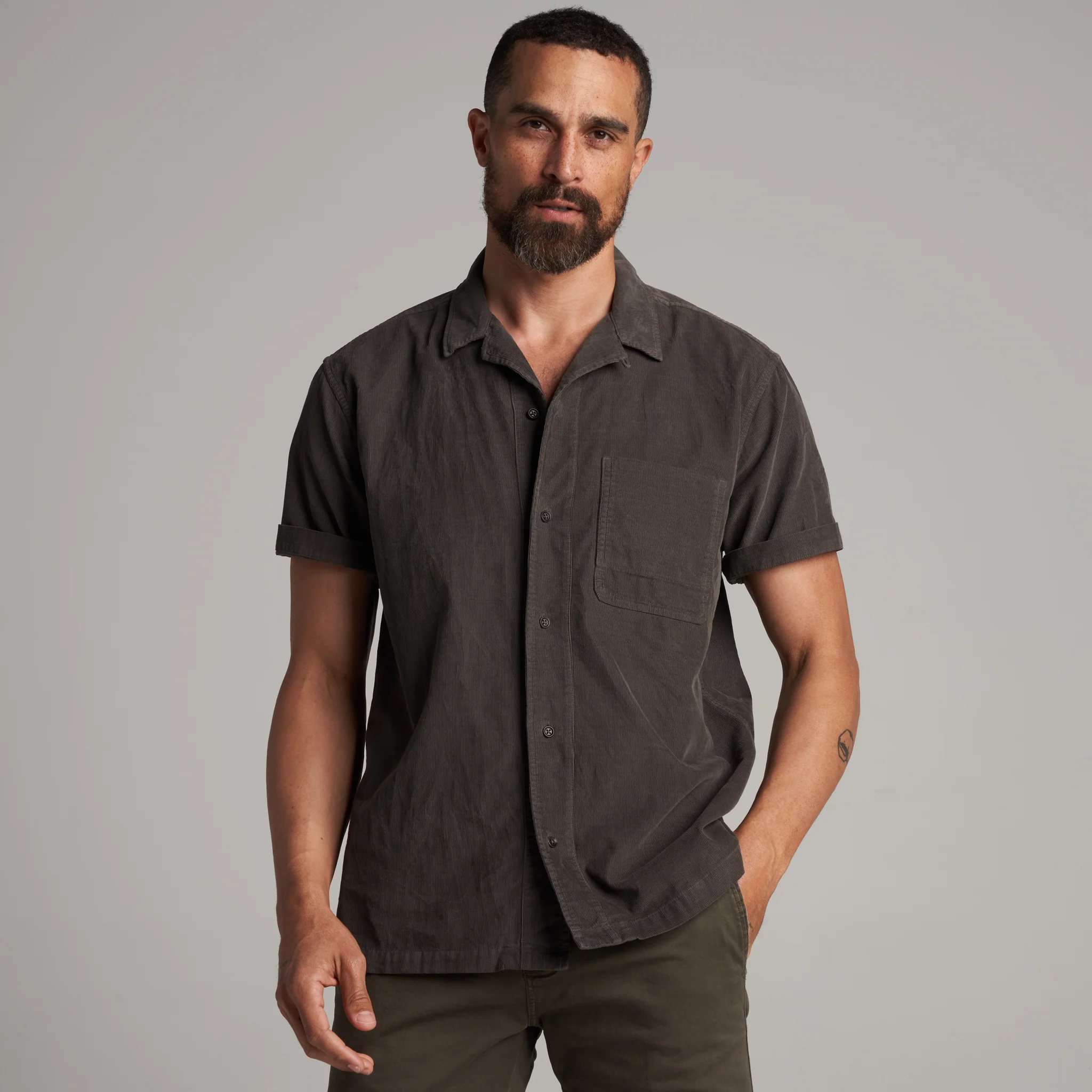Zion Corduroy Camp Shirt