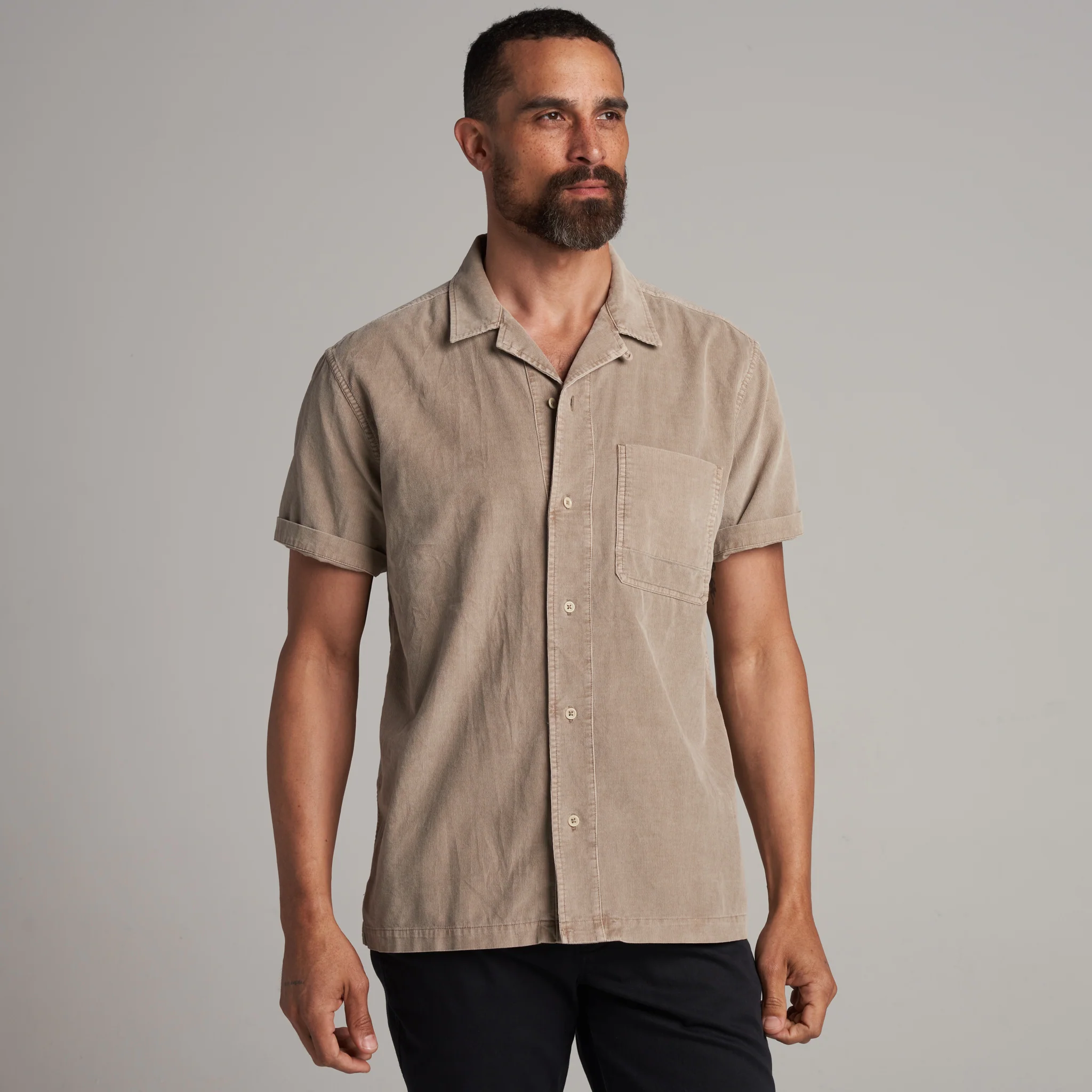 Zion Corduroy Camp Shirt - Image 4