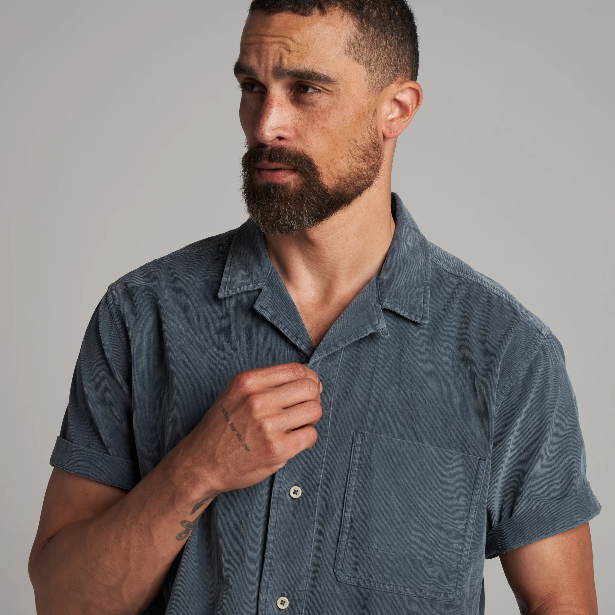 Zion Corduroy Camp Shirt - Image 8